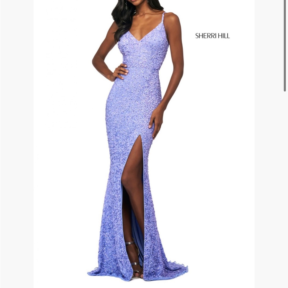 NWT Yellow Sherri Hill sz 4